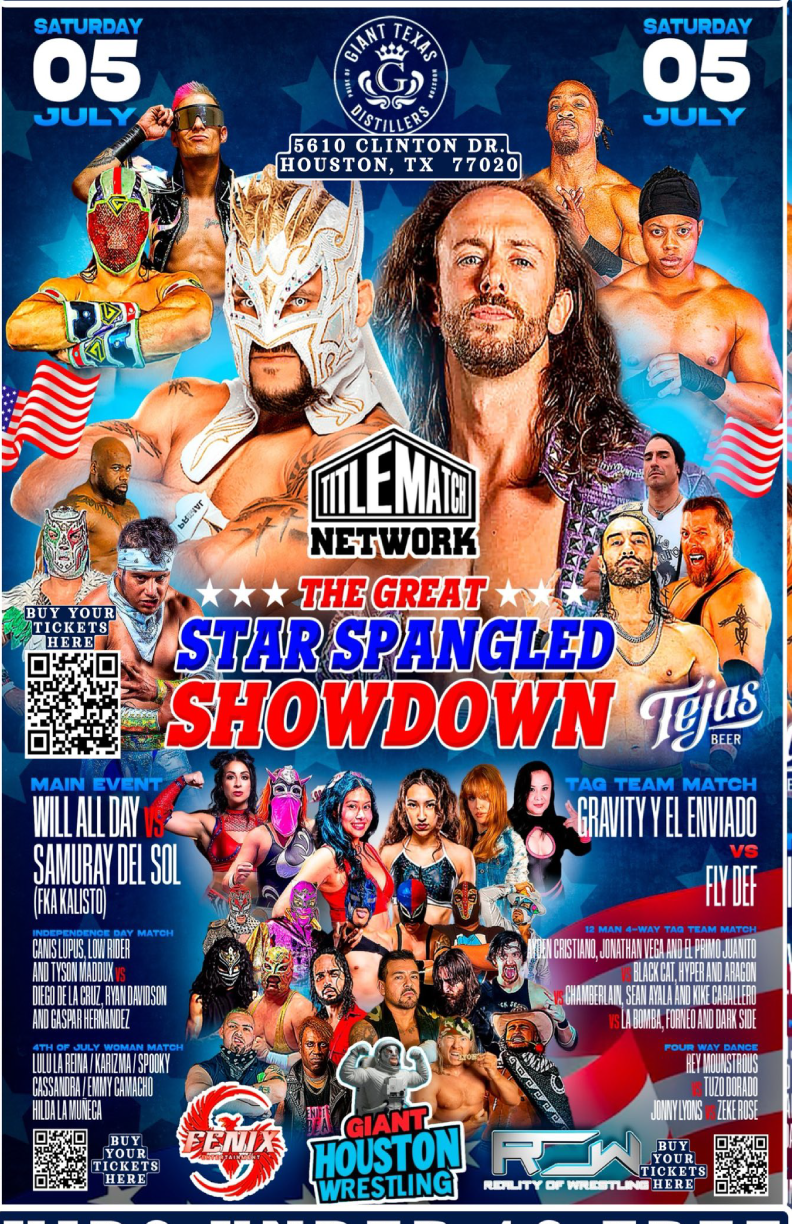 Space City Wrestling Star Spangled Showdown 2025